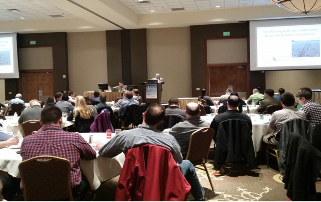 Neal Carboneau presenting to a professional audience